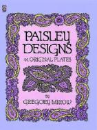 Paisley Designs di Gregory Mirow edito da DOVER PUBN INC