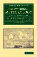 Observations in Meteorology di Leonard Jenyns edito da Cambridge University Press