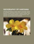 Geography Of Haryana: Aravalli Range, Dh di Books Llc edito da Books LLC, Wiki Series