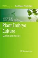 Plant Embryo Culture edito da Springer-Verlag GmbH
