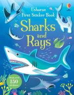 First Sticker Book Sharks And Rays di Jane Bingham edito da Usborne Publishing Ltd