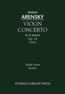 Violin Concerto, Op.54 edito da Petrucci Library Press