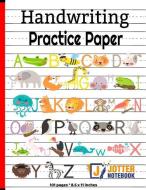 Handwriting Practice Paper: ABC Kids, Notebook with Dotted Lined Sheets for K-3 Students, 101 Pages, Workbook 8.5x11 Inc di Jotter Notebook edito da INDEPENDENTLY PUBLISHED