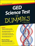 GED Science for Dummies di Murray Shukyn, Achim K. Krull edito da FOR DUMMIES