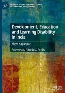 Development, Education And Learning Disability In India di Maya Kalyanpur edito da Springer Nature Switzerland AG