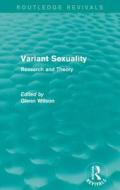 Variant Sexuality edito da Taylor & Francis Ltd