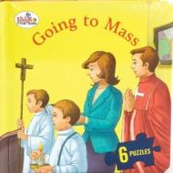 Going to Mass (St. Joseph Beginner Puzzle Book) di Thomas Donaghy edito da Catholic Book Publishing Corp