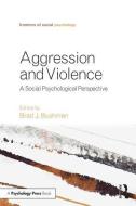 Aggression and Violence edito da Taylor & Francis Ltd