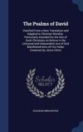 The Psalms Of David di Elhanan Winchester edito da Sagwan Press