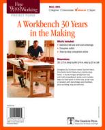 Fine Woodworking's a Workbench 30 Years in the Making Plan di Fine Woodworking edito da Taunton Press