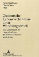 Ostdeutsche Lebensverhältnisse unter Wandlungsdruck edito da Lang, Peter GmbH