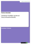 Natürliche Vorbilder moderner Faserverbundwerkstoffe di Florian Schneider edito da GRIN Publishing
