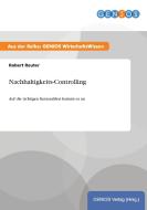 Nachhaltigkeits-Controlling di Robert Reuter edito da GBI-Genios Verlag