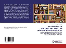 Osobennosti anglijskih textow medicinskoj tematiki di Zhanna Kakulq edito da LAP Lambert Academic Publishing