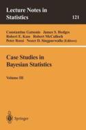 Case Studies in Bayesian Statistics edito da Springer New York
