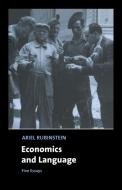 Economics and Language di Ariel Rubinstein edito da Cambridge University Press