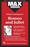 Romeo and Juliet (Maxnotes Literature Guides) di Judy Clamon edito da RES & EDUCATION ASSN