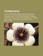 Formicinae: List Of Camponotus Species, di Books Llc edito da Books LLC, Wiki Series