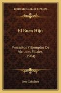 El Buen Hijo: Preceptos y Ejemplos de Virtudes Filiales (1904) di Jose Caballero edito da Kessinger Publishing