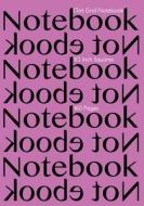 Dot Grid Notebook 1/2 Inch Squares 160 Pages: Notebook Not eBook with Pink Cover, 7x10 1/2 Inch Dot Grid Graph Paper, Perfect Bound, Ideal for Structu di Spicy Journals edito da Createspace
