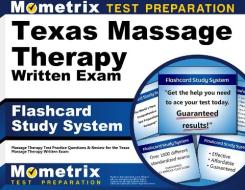 Texas Massage Therapy Written Exam Flashcard Study System: Massage Therapy Test Practice Questions and Review for the Texas Massage Therapy Written Ex di Massage Therapy Exam Secrets Test Prep T edito da Mometrix Media LLC