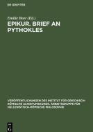 Epikur. Brief an Pythokles edito da De Gruyter