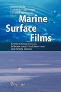 Marine Surface Films edito da Springer Berlin Heidelberg