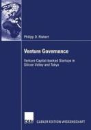 Venture Governance di Philipp Riekert edito da Deutscher Universitätsverlag