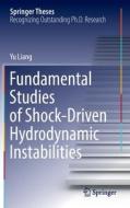 Fundamental Studies of Shock-Driven Hydrodynamic Instabilities di Yu Liang edito da SPRINGER NATURE