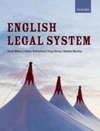 English Legal System di Steve Wilson, Helen Rutherford, Rebecca Mitchell, Tony Storey, Natalie Wortley edito da Oxford University Press
