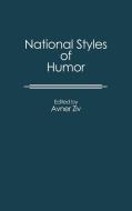 National Styles of Humor di Avner Ziv edito da Greenwood Press