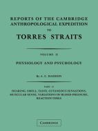 Reports Of The Cambridge Anthropological Expedition To Torres Straits, Volume 2, Part 1 di Haddon A. C. Haddon, Rivers W. H. R. Rivers, Meyers Charles S. Meyers edito da Cambridge University Press