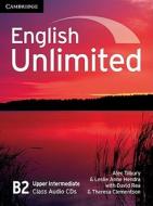 English Unlimited Upper Intermediate Class Audio Cds (3) di Alex Tilbury, Leslie Anne Hendra edito da Cambridge University Press