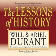 The Lessons of History di Will Durant, Ariel Durant edito da Audiogo
