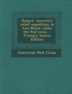 Report. America's Relief Expedition to Asia Minor Under the Red Cross - Primary Source Edition di American Red Cross edito da Nabu Press
