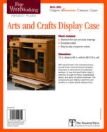 Fine Woodworking's Arts and Crafts Display Case Plan di Fine Woodworking edito da Taunton Press