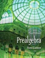 Prealgebra di Tom Carson edito da Pearson Education (us)