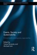 Events, Society and Sustainability edito da Taylor & Francis Ltd