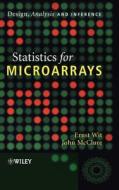 Statistics for Microarrays di Wit, McClure edito da John Wiley & Sons