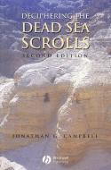 Deciphering the Dead Sea Scrolls di Jonathan G. Campbell edito da Wiley-Blackwell