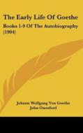 The Early Life of Goethe: Books 1-9 of the Autobiography (1904) di Johann Wolfgang Von Goethe edito da Kessinger Publishing