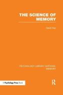 The Science of Memory (PLE: Memory) di David Kay edito da Psychology Press