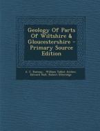 Geology of Parts of Wiltshire & Gloucestershire di A. C. Ramsay, Edward Hull edito da Nabu Press