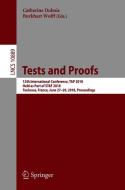 Tests and Proofs edito da Springer International Publishing