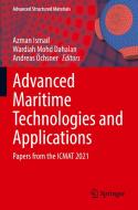 Advanced Maritime Technologies and Applications edito da Springer International Publishing