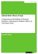 Computational Modelling of Thermal Pipelines. Analysing the Additive Effects in Coal Slurry Flow di Subhash Malik, Bikram Jit Singh edito da GRIN Verlag