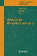 Introducing Molecular Electronics edito da Springer-verlag Berlin And Heidelberg Gmbh & Co. Kg