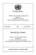 TREATY SERIES 3038 ENGLISH FRENCH EDITI di UNITED NATIONS OFFIC edito da EUROSPAN