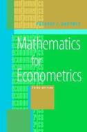 Mathematics For Econometrics di #Dhrymes,  Phoebus J. edito da Springer-verlag New York Inc.