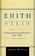 Edith Stein di Alasdair Macintyre edito da Rowman & Littlefield Publishers